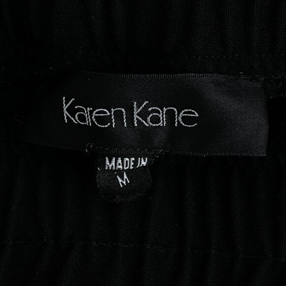 Karen Kane High Waist Cuffed Hem Pull On Ankle Pants Women's Size Medium - Picture 3 of 7